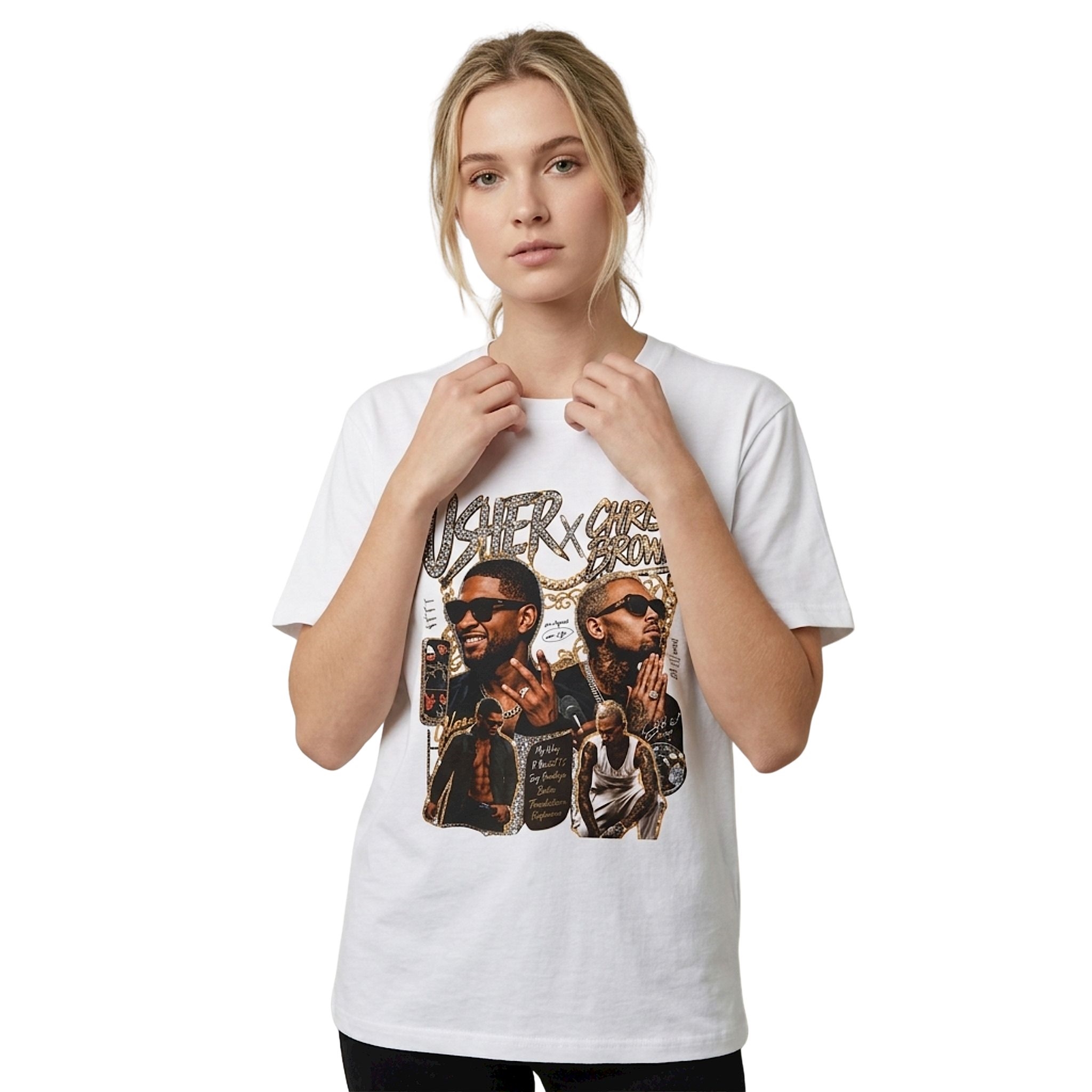 Chris Brown And Usher R&B Tour Shirt 2 Chris Brown And Usher R&B Tour Shirt (3)