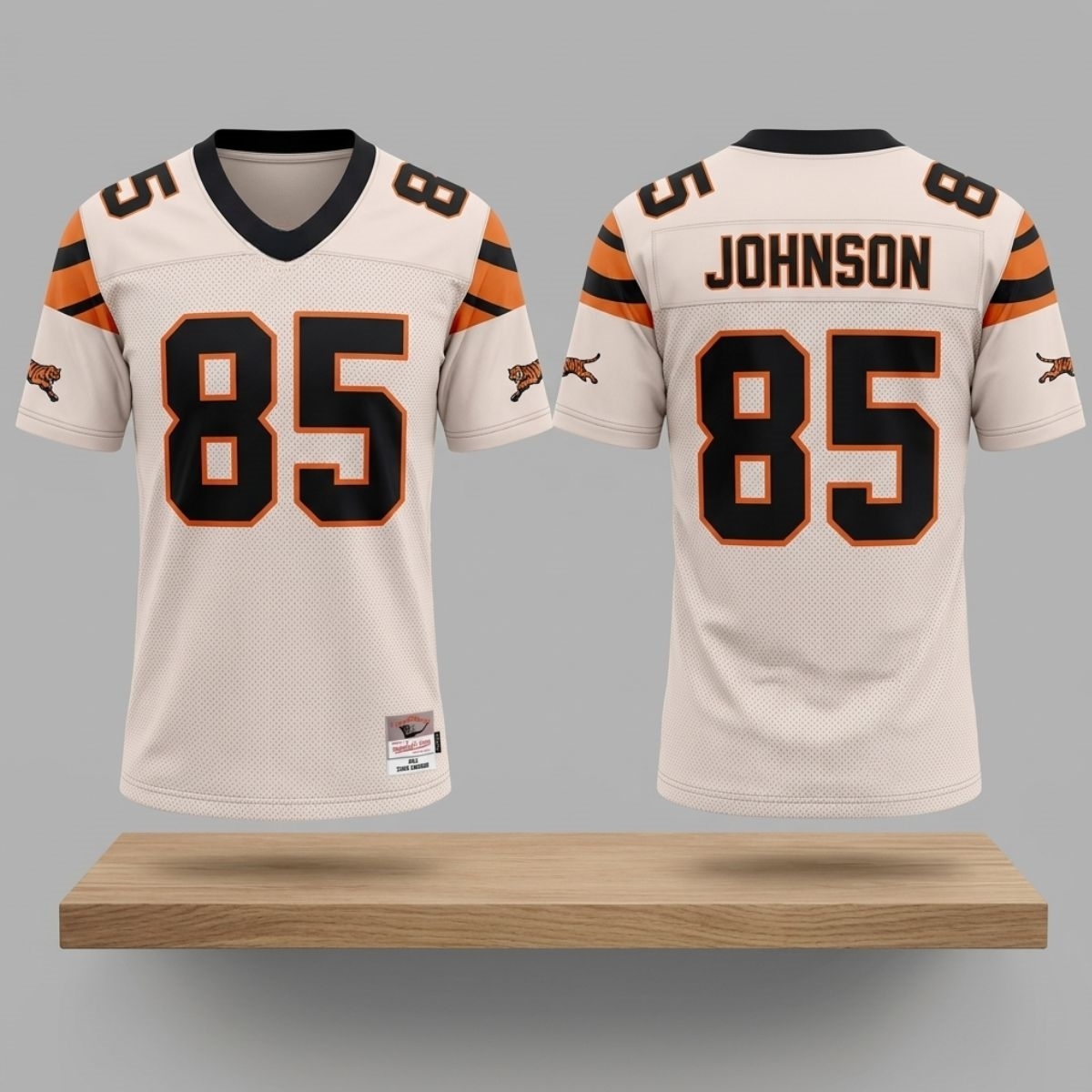 Cincinnati Bengals Chad Johnson 2001 Throwback Legacy 2026 Jersey 1 Cincinnati Bengals Chad Johnson 2001 Throwback Legacy 2026 Jersey 2