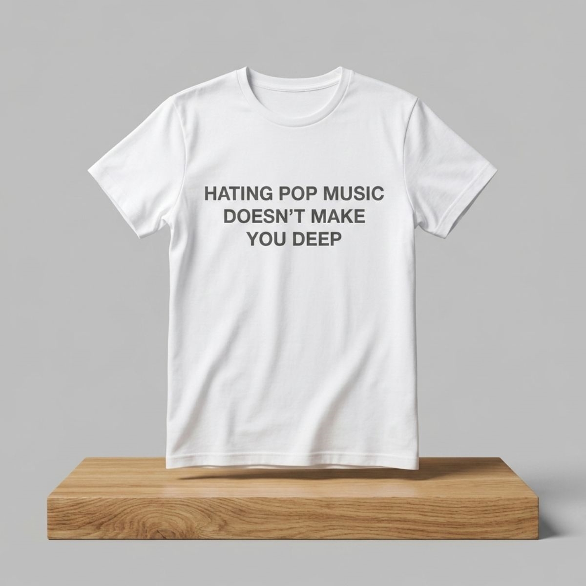 Dua Lipa Hating Pop Music Doesn't Make You Deep Shirt 1 Dua Lipa Hating Pop Music Doesnt Make You Deep Shirt 2