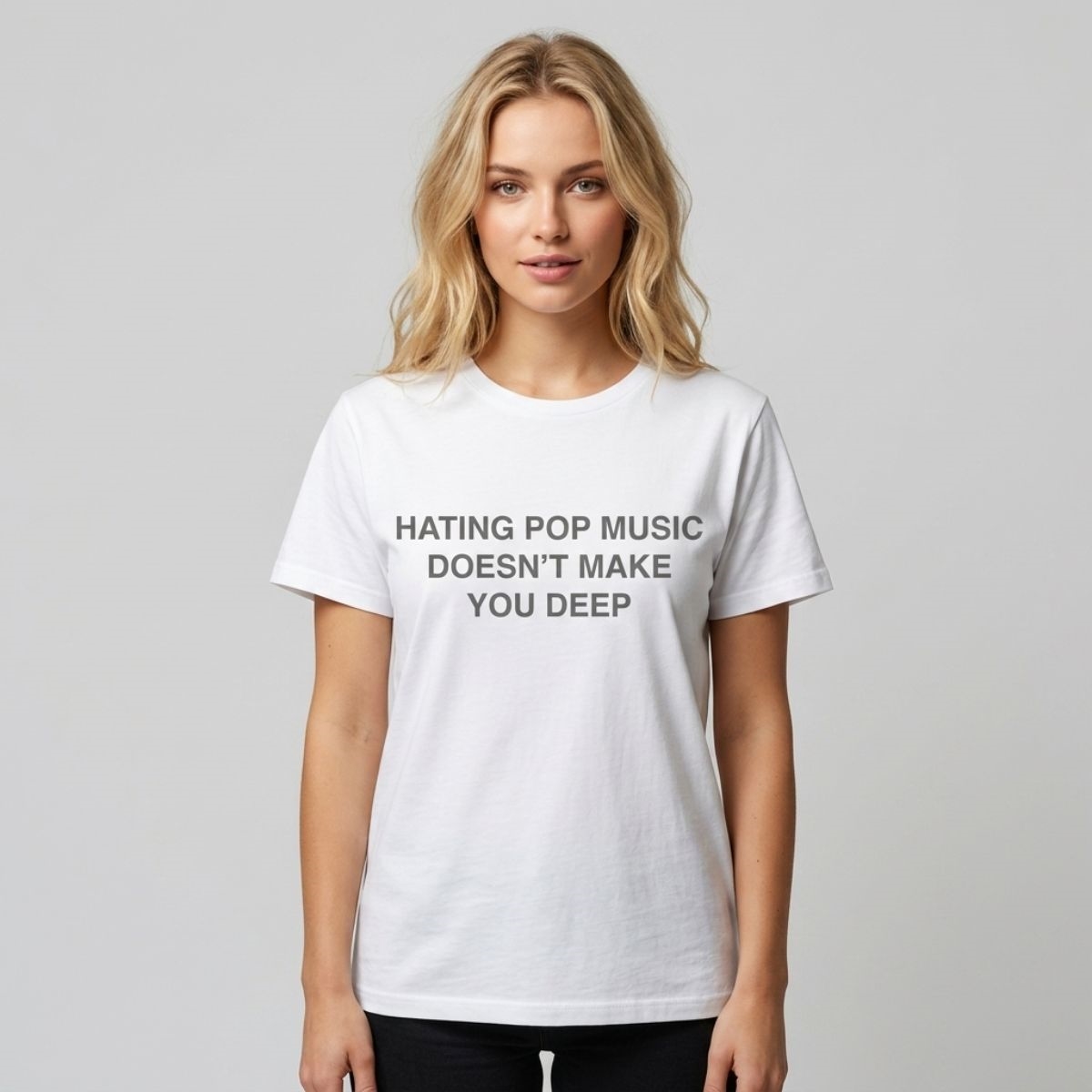 Dua Lipa Hating Pop Music Doesnt Make You Deep Shirt Dua Lipa Hating Pop Music Doesnt Make You Deep Shirt