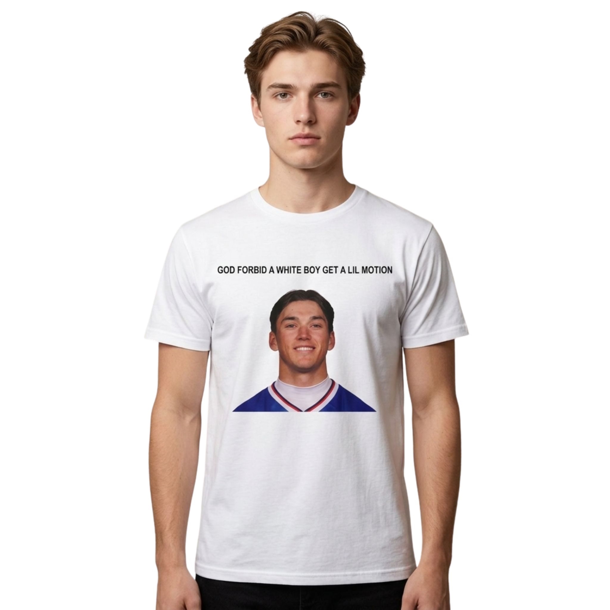 God Forbid a White Boy Get a Lil Motion Cole Bishop Shirt God Forbid a White Boy Get a Lil Motion Cole Bishop Shirt