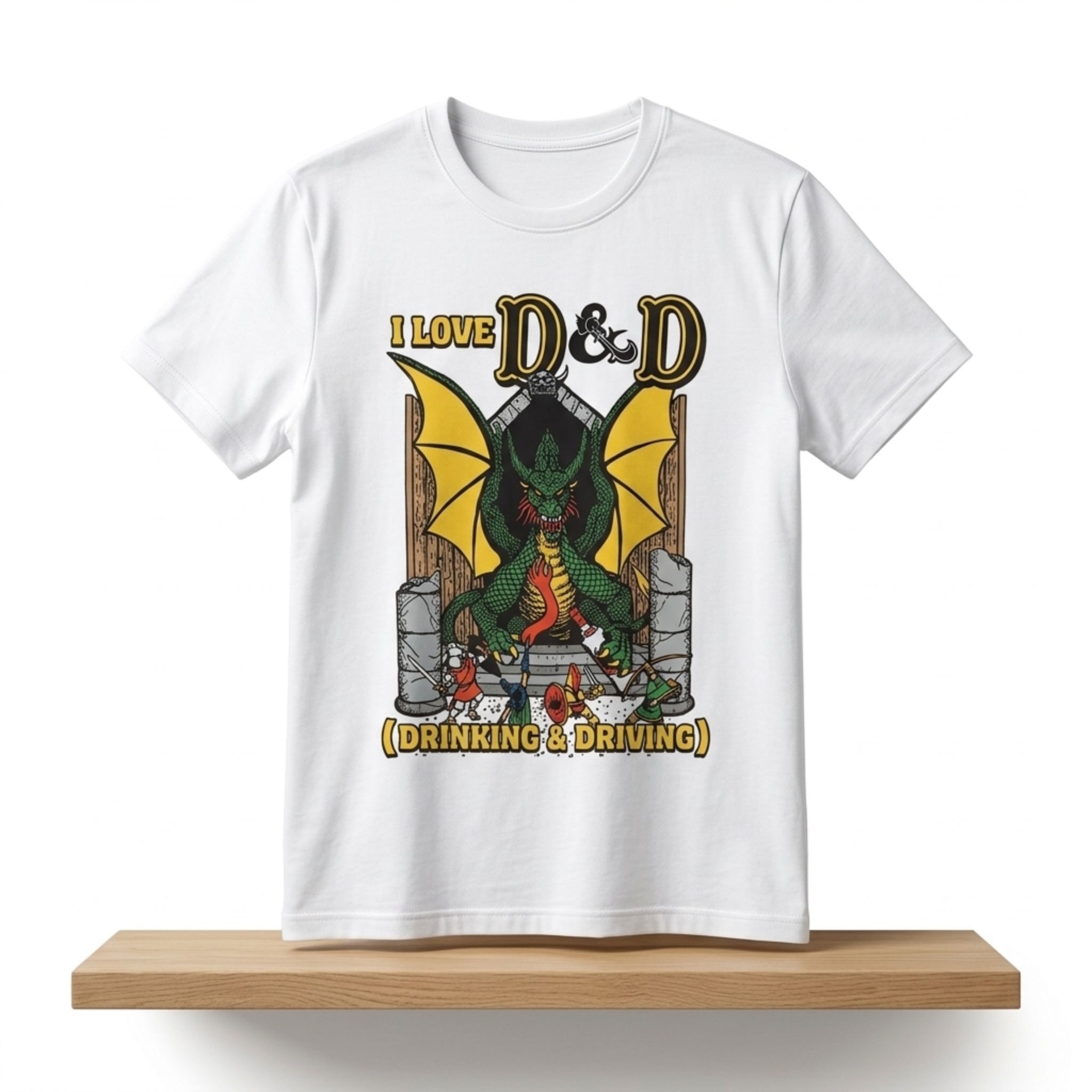 I Love D & D Drinking and Driving Shirt 1 I Love D D Drinking and Driving Shirt 2