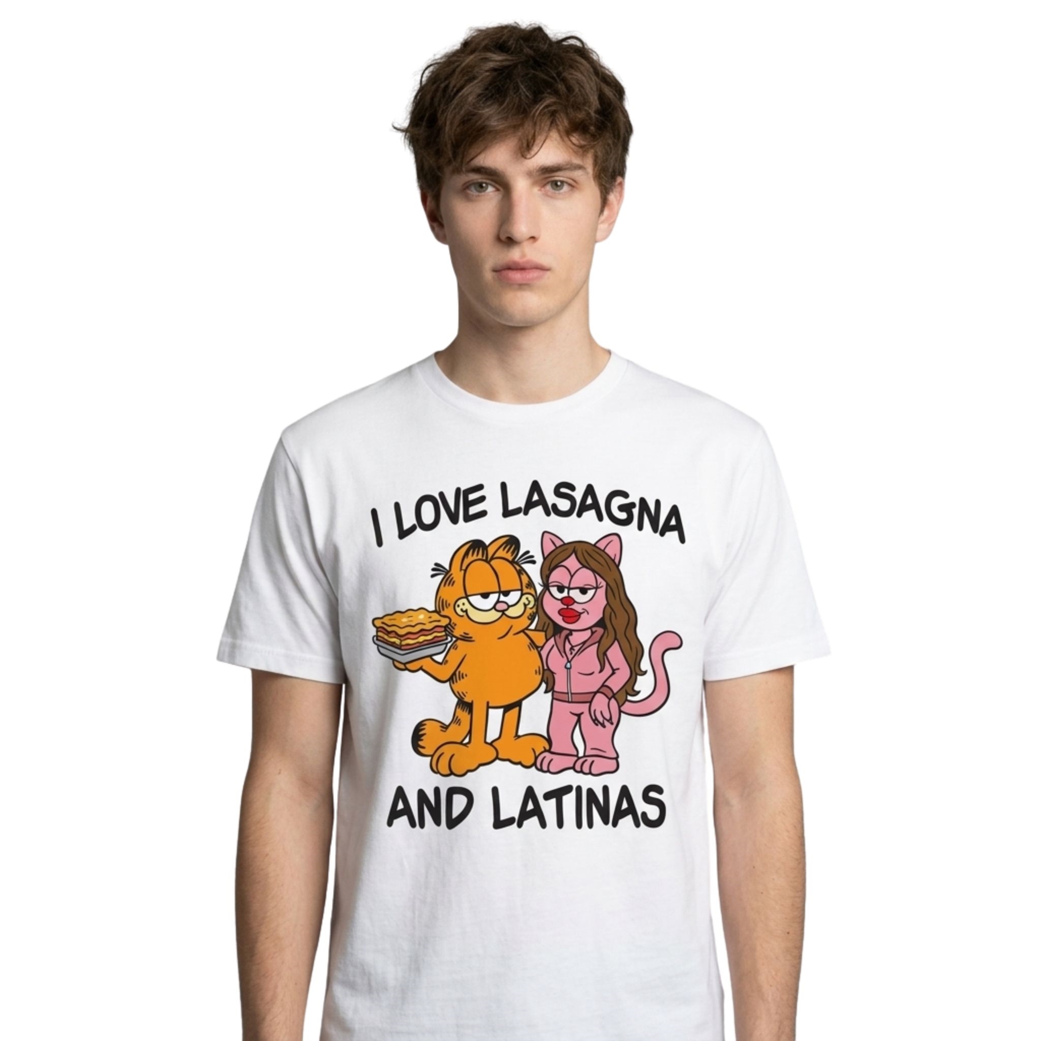 I Love Lasagna And Latinas Shirt I Love Lasagna And Latinas Shirt