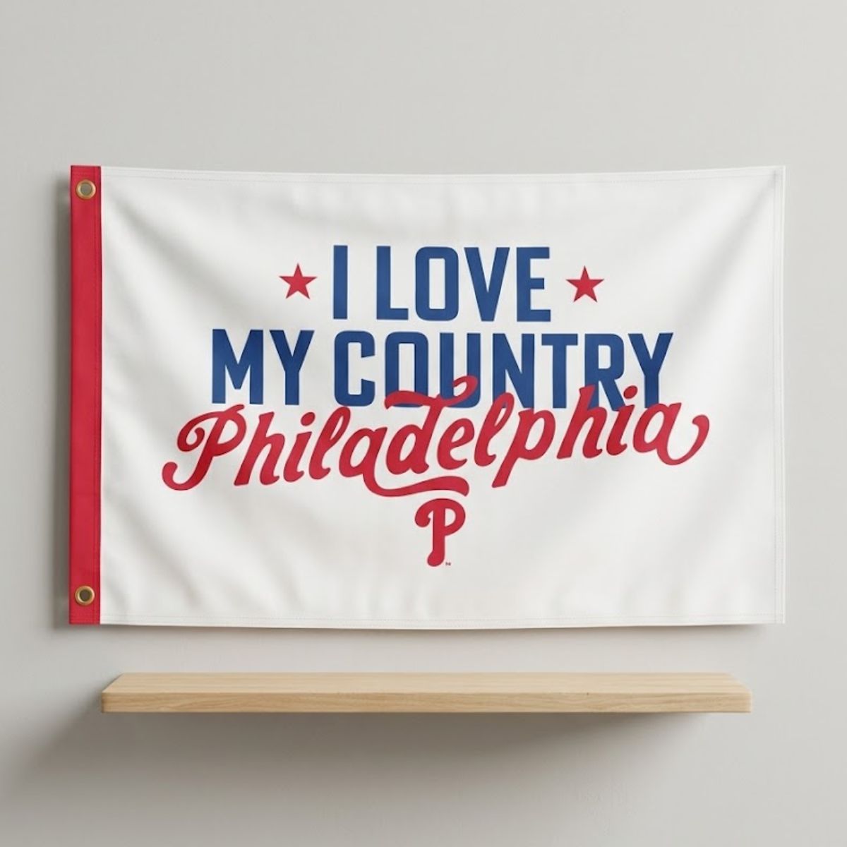 I Love My Country Philadephia Flag I Love My Country Philadephia Flag