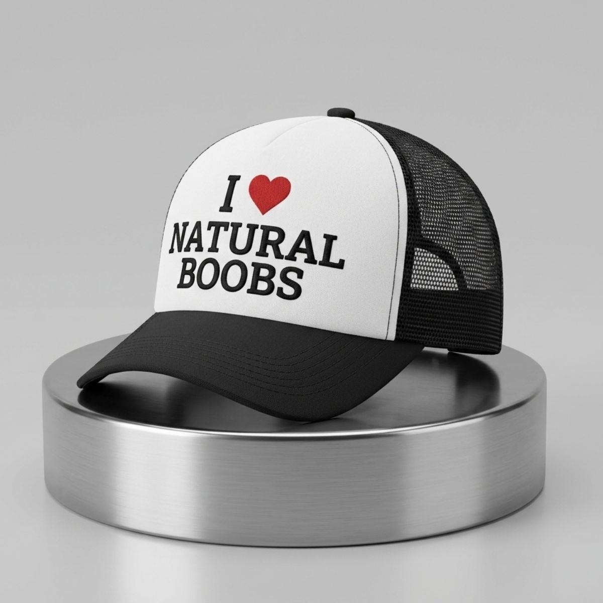 I Love Natural Boobs Hat 1 I Love Natural Boobs Hat 2