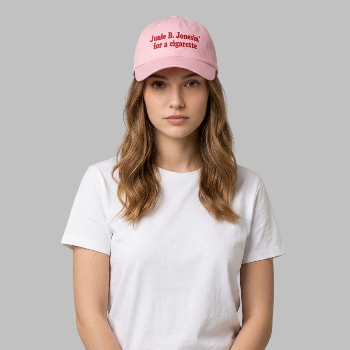 Junie B Jonesin For A Cigarette Hat Junie B Jonesin For A Cigarette Hat