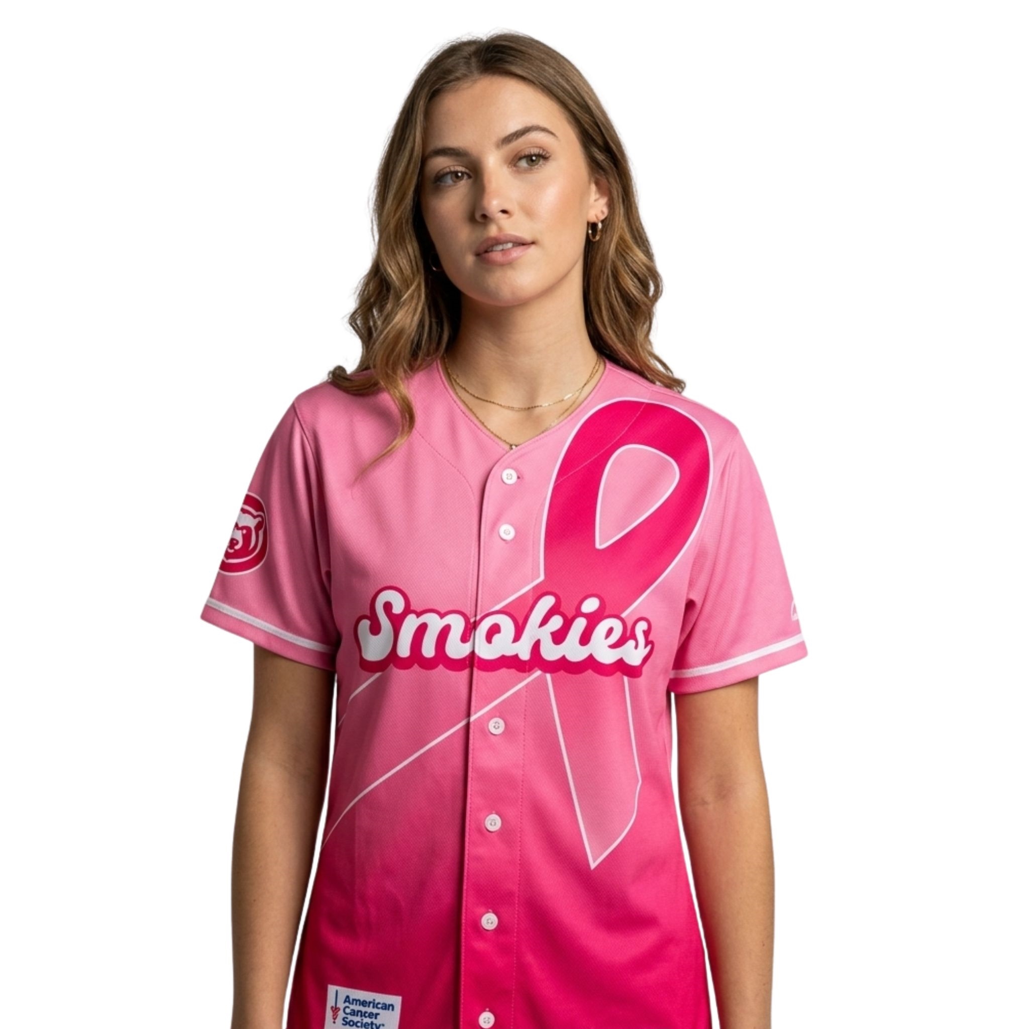 Knoxville Smokies American Cancer Society Pink 2026 Jersey Giveaway 2 Knoxville Smokies American Cancer Society Pink 2026 Jersey Giveaway 3