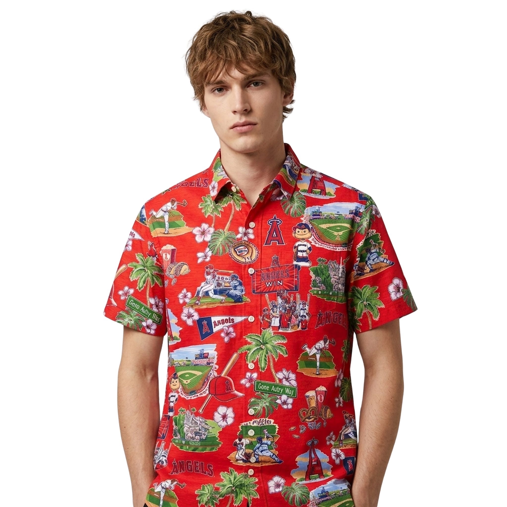 LA Angels City Connect 2026 Hawaiian Shirt 2 LA Angels City Connect 2026 Hawaiian Shirt 3