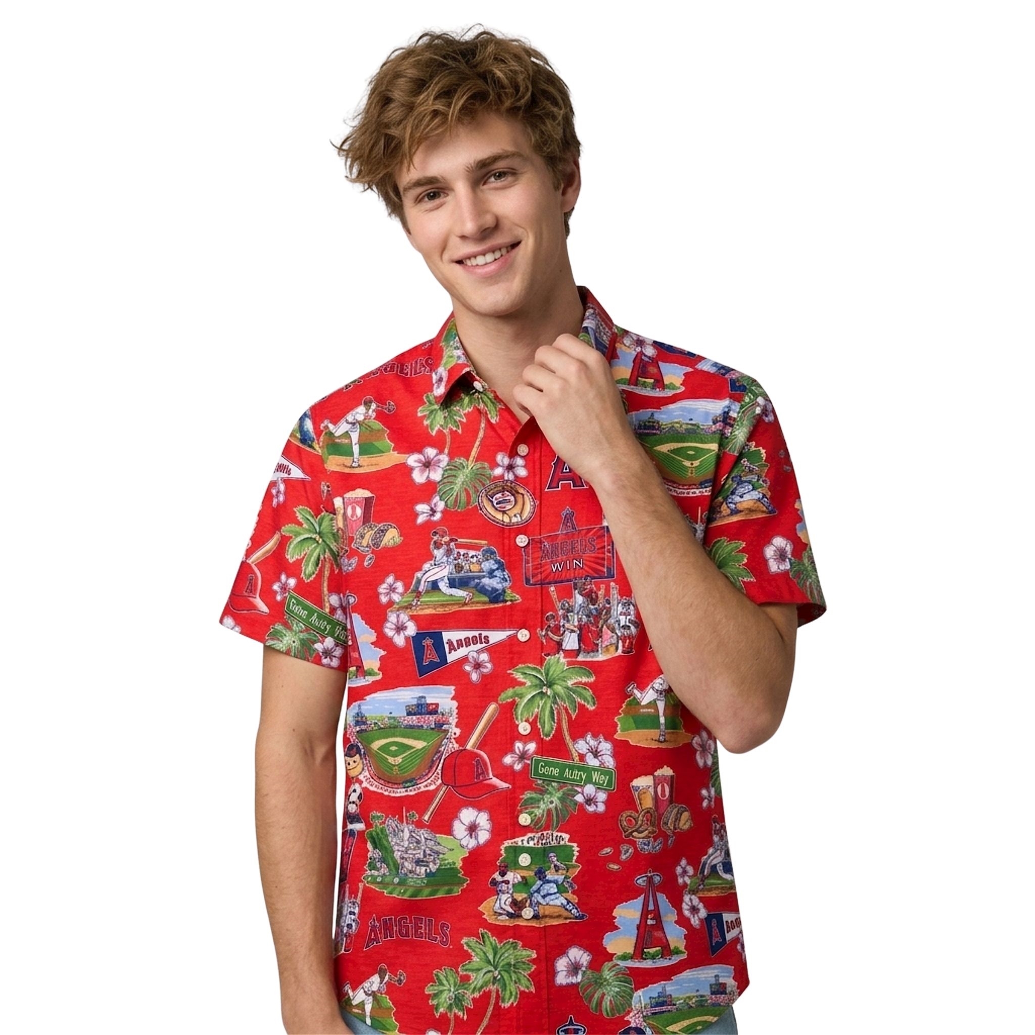 LA Angels City Connect 2026 Hawaiian Shirt LA Angels City Connect 2026 Hawaiian Shirt