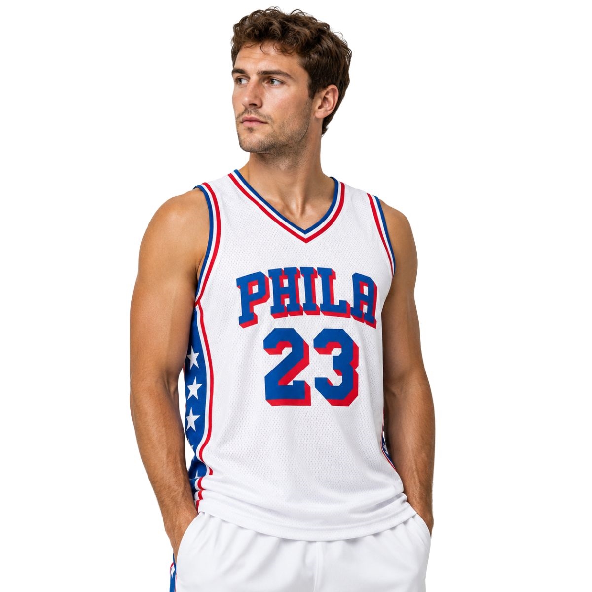LeBron James Philadelphia 76ers Basketball Jersey 2 LeBron James Philadelphia 76ers Basketball Jersey 2