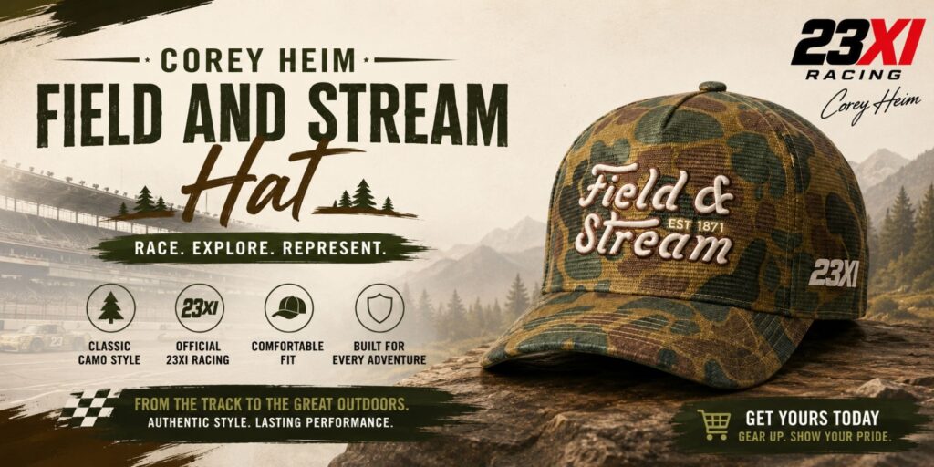 Looking for the Ultimate Racing Headwear – Why the Corey Heim Camo Outdoor Cap Belongs in Your Collection