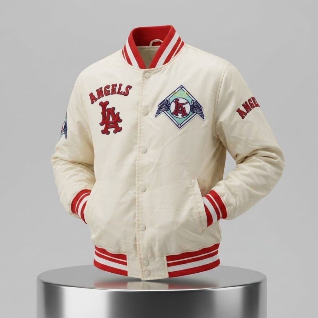 2026 Los Angeles Angels Throwback Jacket - Zerelam