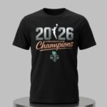 New York Liberty 2026 WNBA Commissioners Cup Champions Locker Room Shirt