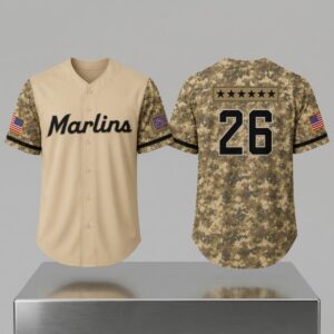 2026 Marlins Military Appreciation Night Jersey Giveaway 2