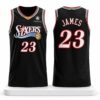 Philadelphia 76er LeBron James Sixers Jersey 4 Philadelphia 76er LeBron James Sixers Jersey 2
