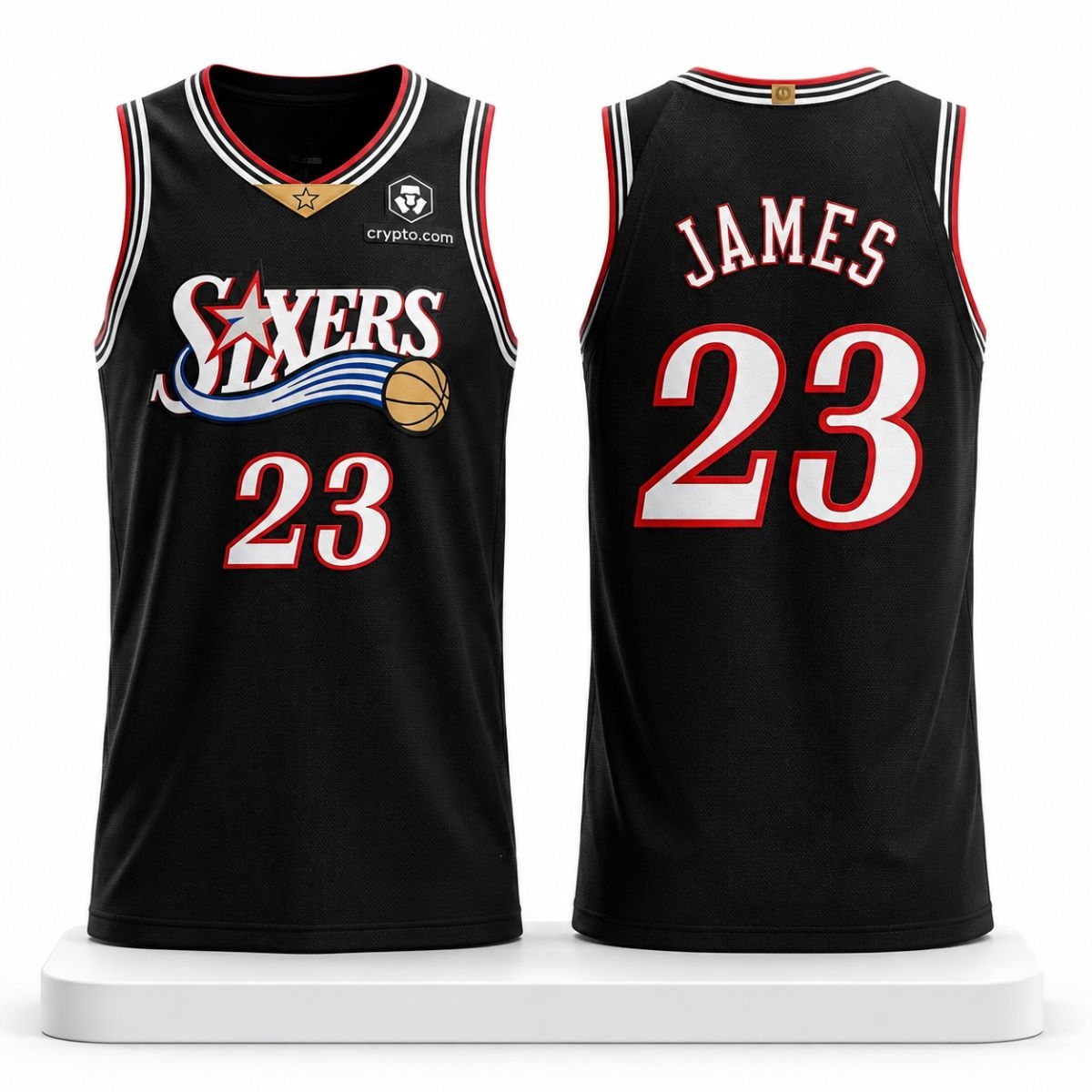 Philadelphia 76er LeBron James Sixers Jersey 1 Philadelphia 76er LeBron James Sixers Jersey 2