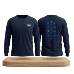 LA Dodgers First Responders Night 2026 Long Sleeve Shirt Giveaway