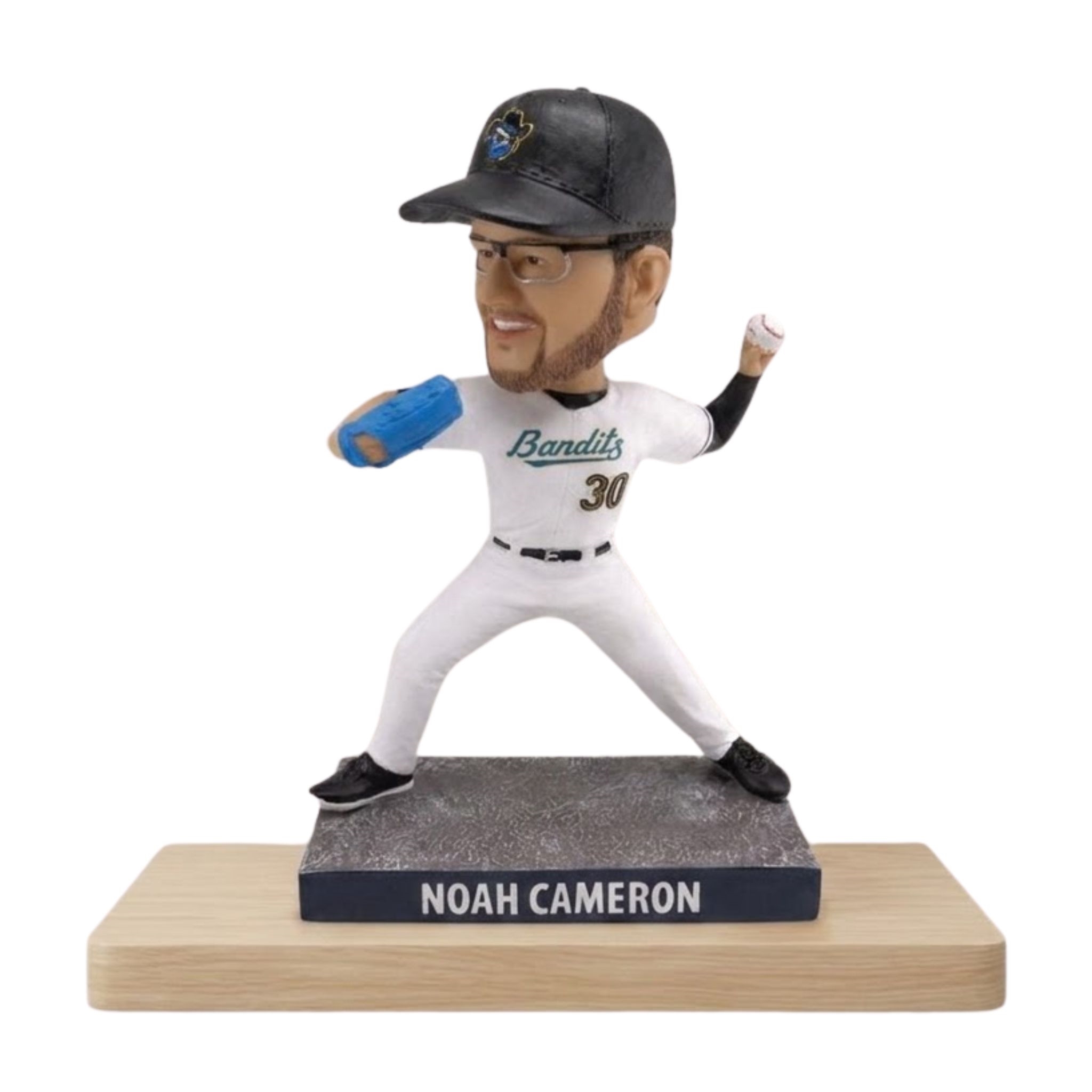 Quad Cities River Bandits Noah Cameron Bobblehead 2026 Giveaway Quad Cities River Bandits Noah Cameron Bobblehead 2026 Giveaway
