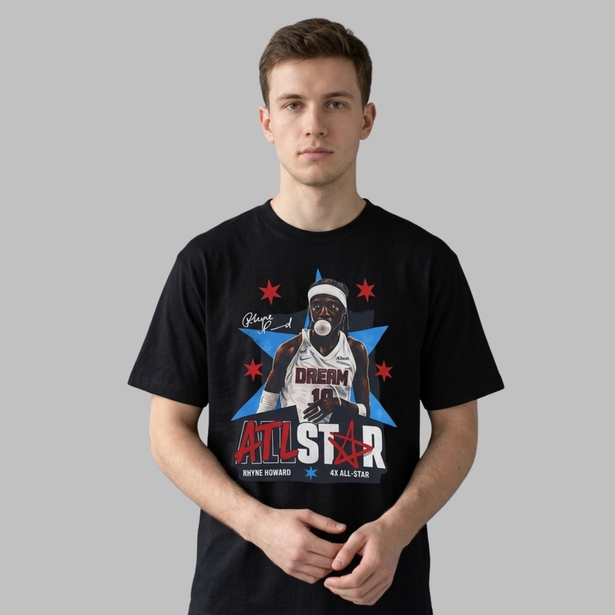 Rhyne Howard 4X All Star Shirt 2 Rhyne Howard 4X All Star Shirt 2