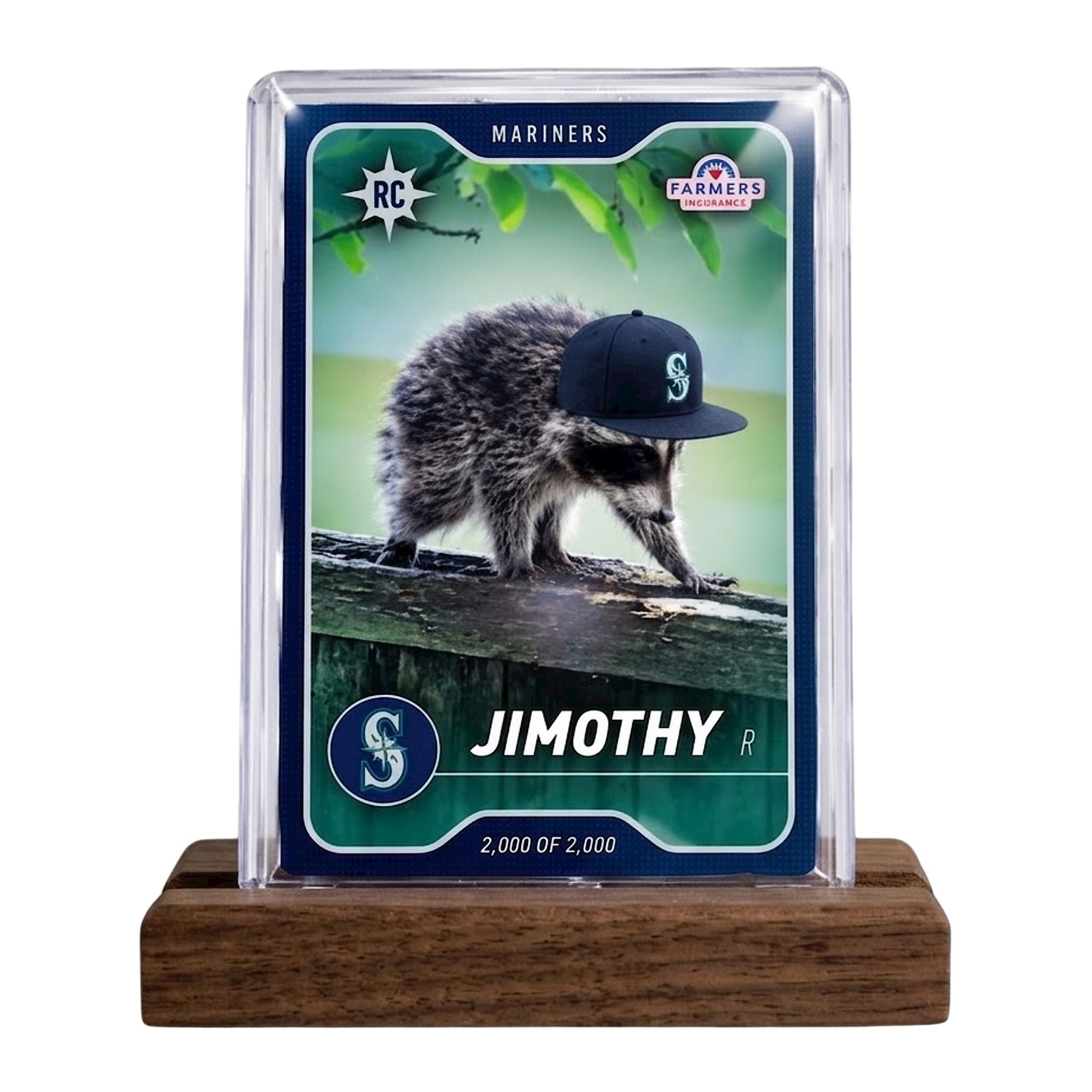 Seattle Mariners Jimothy Rookie 2026 Card Giveaway Seattle Mariners Jimothy Rookie 2026 Card Giveaway