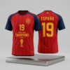 Spain Lamine Yamal 2026 World Cup Champions Jersey 2
