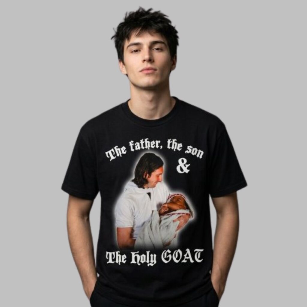 The Father The Son And The Holy Goat Shirt