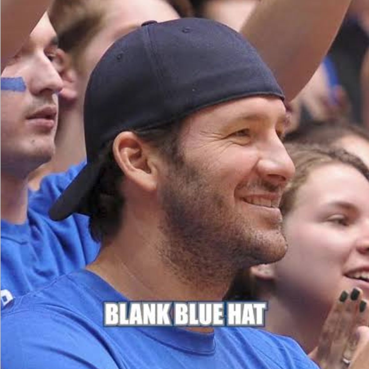 Tony Romo Blank Blue Hat Tony Romo Blank Blue Hat