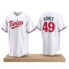Twins Pablo Lopez 2026 Baseball Jersey 2