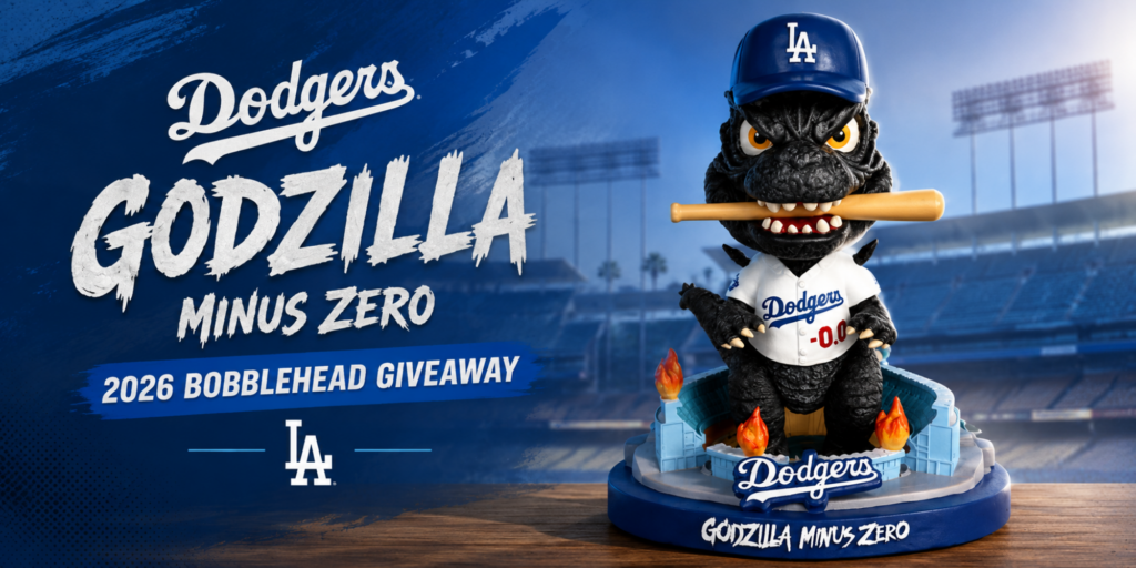 Where Can You Find the 2026 LA Dodgers Godzilla Bobblehead How Unique Is This Collectible