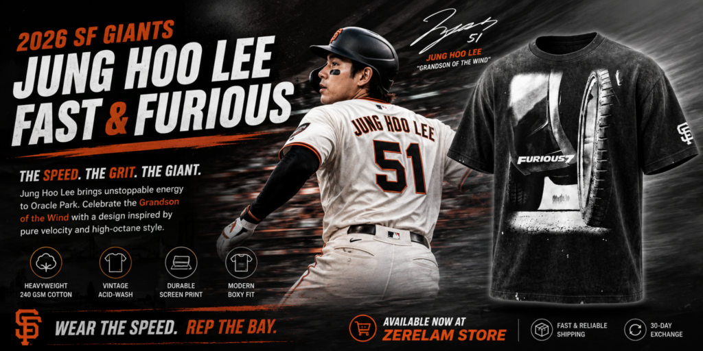 Why the Blazing Speed of San Francisco's Outfield Anchor Inspires the 2026 SF Giants Jung Hoo Lee Fast & Furious Shirt 1 Why the Blazing Speed of San Francisco's Outfield Anchor Inspires the 2026 SF Giants Jung Hoo Lee Fast & Furious Shirt