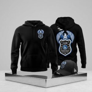 LA Dodgers Law Enforcement Night 2026 Hoodie 2