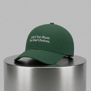 Life Too Short For Bad Choices Hat 2