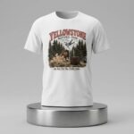 Yellowstone National Park Do Not Pet The Fluffy Cows Funny Bison Shirt