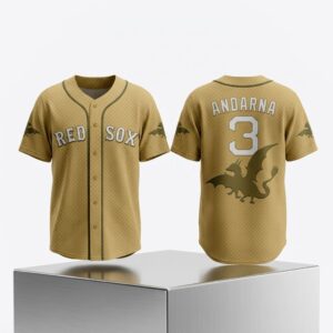 Red Sox Andarna Iron Flame Day 2026 Jersey 2