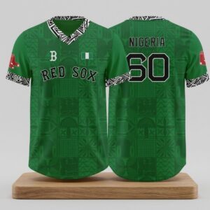 2026 Red Sox Nigerian Celebration Jersey Giveaway 2