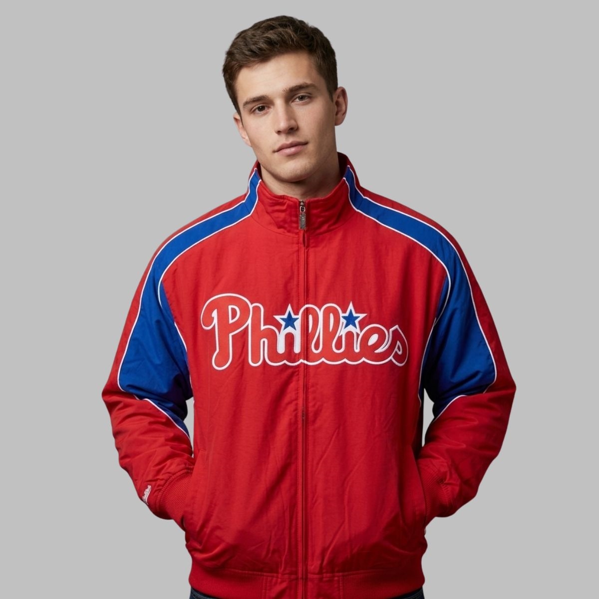 Phillies Red 2005 Cooperstown Jacket - Zerelam