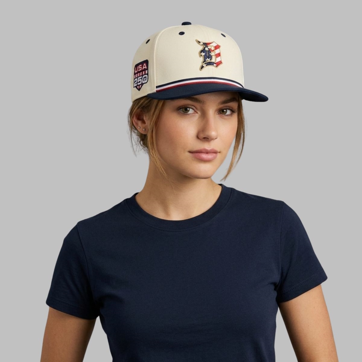 2026 Tigers USA 250 4th of July Hat 2026 Tigers USA 250 4th of July Hat