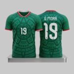 2026 Mexico Gilberto Mora Green World Cup Jersey