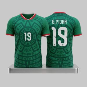 2026 Mexico Gilberto Mora Green World Cup Jersey