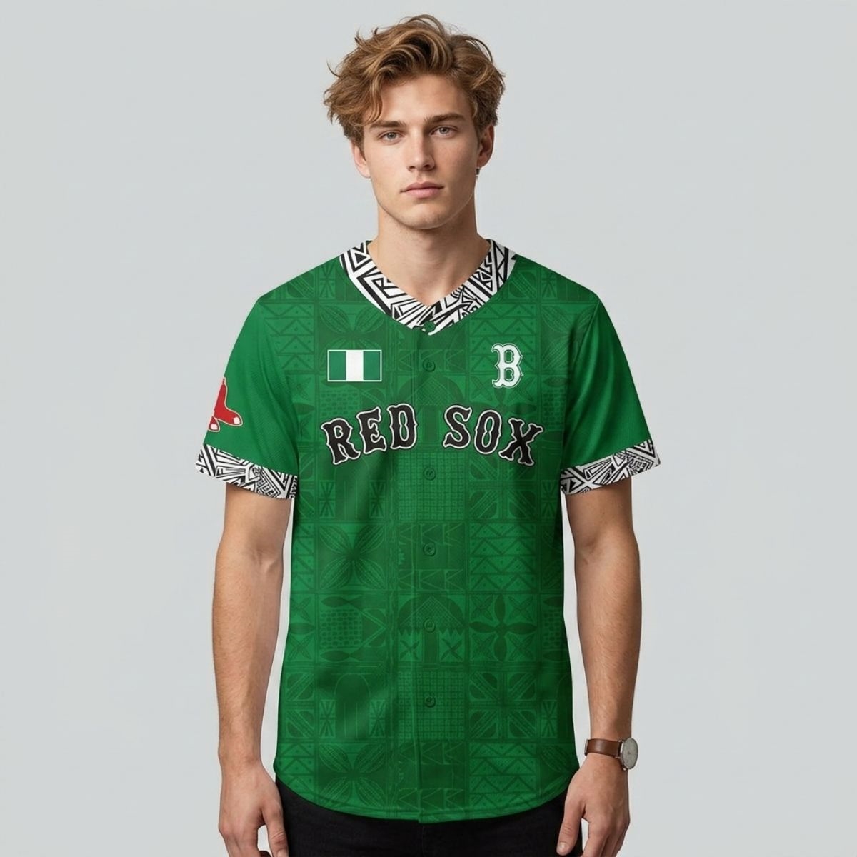 2026 Red Sox Nigerian Celebration Jersey Giveaway 2026 Red Sox Nigerian Celebration Jersey Giveaway