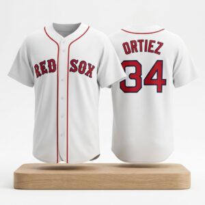 Boston Red Sox David Ortiz Yankee Stadium Buried Jersey 2