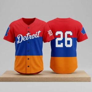 2026 Tigers Armenian Heritage Jersey Giveaway 2
