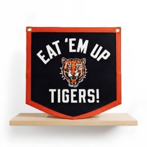 Detroit Tigers Eat Em Up Flag