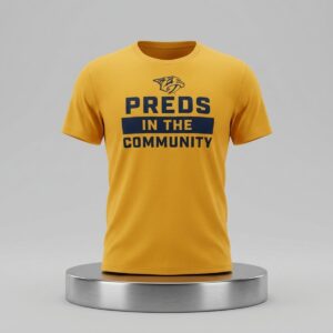 Nashville Preds In The Community Shirt 2