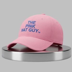 2026 Chicago Cubs Jim Anixter The Pink Hat Guy Hat 2