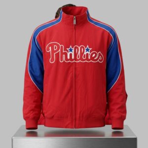 Philadelphia Phillies Red 2005 Cooperstown Jacket 2