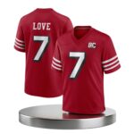 2026 49ers Daejon Love Football Jersey