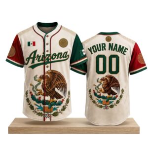 Arizona Mexican Heritage 2026 Baseball Jersey 2