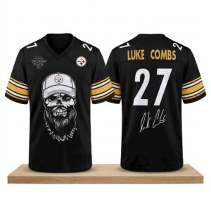 Pittsburgh Steelers Luke Combs My Kinda Saturday Night Tour 2027 Jersey 2