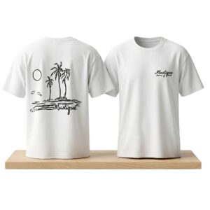 Justin Bieber Mustique Island Palm Tree Shirt 2